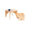 Naturel ado Apollo tafel met bijpassende ado kindermeubels
